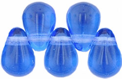 Tear Drops 6 x 4mm : Sapphire