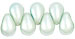 Tear Drops 6 x 4mm : Pearl - Baby Blue