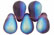 Tear Drops 6 x 4mm : Matte - Amethyst AB