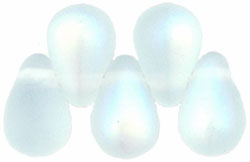 Tear Drops 6 x 4mm : Matte - Alexandrite AB