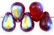 Tear Drops 6 x 4mm : Siam Ruby AB