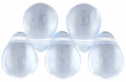 Lg. Tear Drops 8 x 6mm : Lt Sapphire