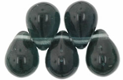 Lg. Tear Drops 8 x 6mm : Montana Blue