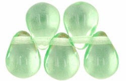 Lg. Tear Drops 8 x 6mm : Peridot