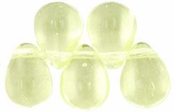 Lg. Tear Drops 8 x 6mm : Jonquil