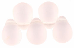 Lg. Tear Drops 8 x 6mm : Matte - Rosaline