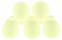 Lg. Tear Drops 8 x 6mm : Matte - Jonquil