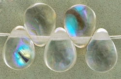 Lg. Tear Drops 8 x 6mm : Crystal AB