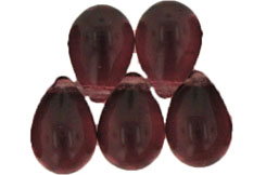 Lg. Tear Drops 9 x 6mm : Med Amethyst