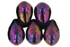 Lg. Tear Drops 9 x 6mm : Iris - Purple