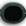 Oval Window Beads 12/14mm : Jet