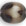 Oval Window Beads 14 x 12mm : Smoky Topaz/White