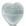 Heart Window Beads 15/15mm : Silk Gray