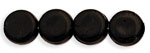 Small Dime Beads 5mm : Jet