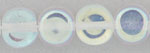 Small Dime Beads 5mm : Crystal AB