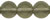 Dime Beads 6mm : Black Diamond