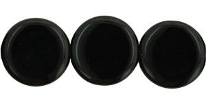 Coin Beads 20mm : Jet