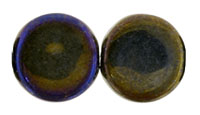 Dime Beads 8 x 3mm : Iris - Brown