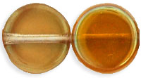 Dime Beads 8 x 3mm : Luster - Topaz