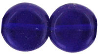 Dime Beads 8 x 3mm : Cobalt