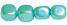 Pearl Coat - Cubes - 4mm : Pearl - Aqua