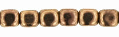 Cubes - 4mm : Bronze