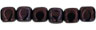 Cubes - 4mm : Luster - Metallic Amethyst
