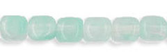 Cubes - 4mm : HurriCane Glass - Mint Hint