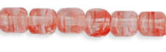 Cubes - 4mm : HurriCane - Gingham Red