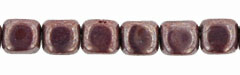 Cubes - 4mm : Luster - Opaque Brown