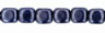 Cubes - 4mm : Luster - Opaque Navy