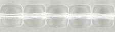 Cubes - 7 x 5mm : Crystal