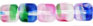 Cubes - 5/7mm : Crystal/Color