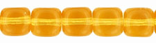 Cubes - 7 x 5mm : Med Topaz
