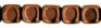 Cubes - 5/7mm : Dk Bronze
