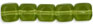 Cubes - 5/7mm : Olivine