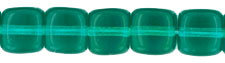Cubes - 7 x 5mm : Emerald
