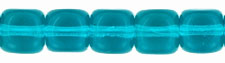 Cubes - 7 x 5mm : Teal