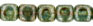 Cubes - 5/7mm : Luster - Transparent Green