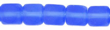 Cubes 7 x 5mm : Matte - Sapphire