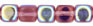 Cubes - 5/7mm : Med Amethyst AB