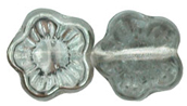 Flowers 10 x 10mm : Hematite