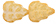 Leaves 10 x 8mm Vertical Hole : Milky Antique Shimmer