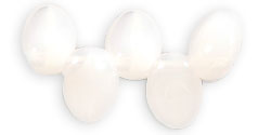 Petals 8 x 6mm : Milky White