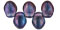 Petals 6/8mm: Luster - Transparent Amethyst