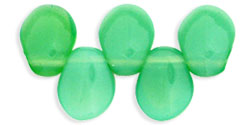 Petals 8 x 6mm : Milky Peridot