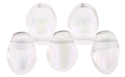 Petals 8 x 6mm : Luster Iris - Crystal