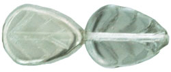 Leaves 10 x 8mm : Hematite 1/2