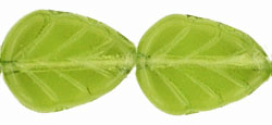 Leaves 10 x 8mm : Olivine