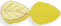 Leaves 10 x 8mm : Opal Lemon AB